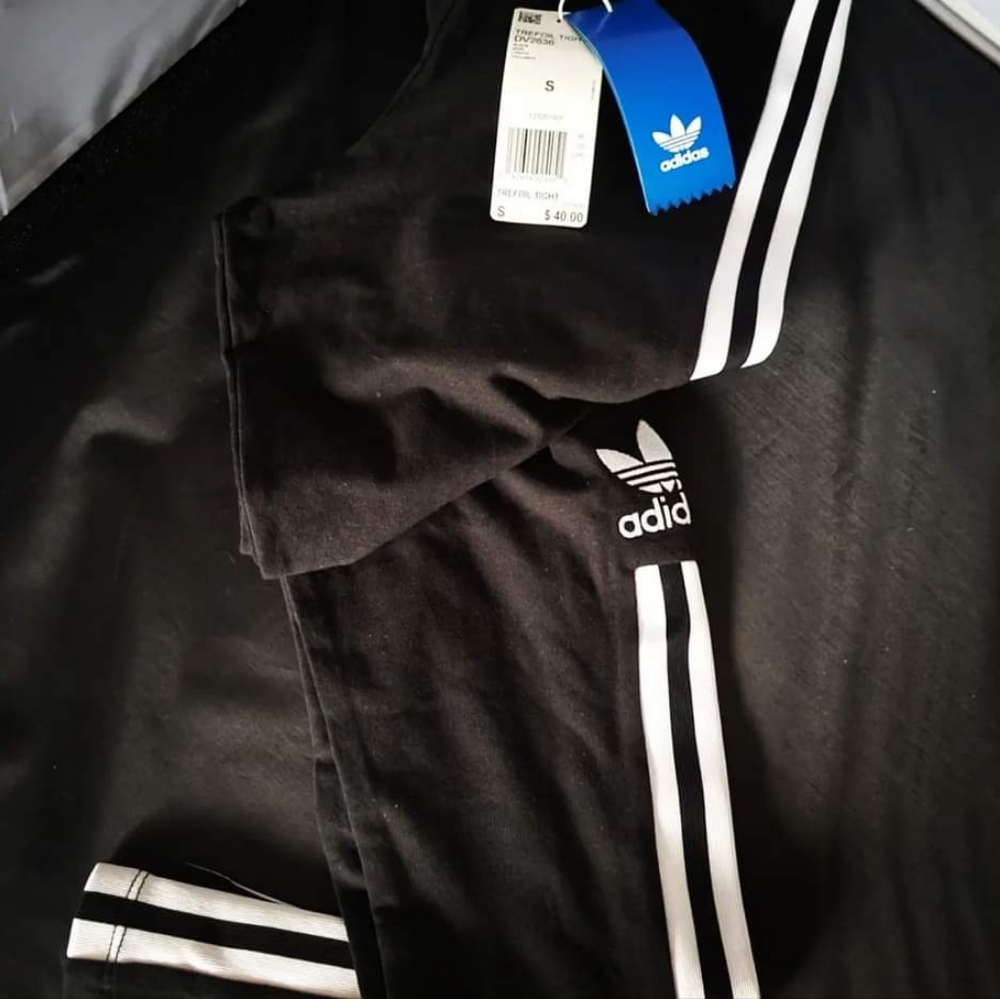 Adidas 3-Stripes Pants in Black - Picture 4 of 4